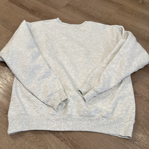 The Bar Varsity Sweatshirt Grey with White Lettering Medium - Picture 5 of 7